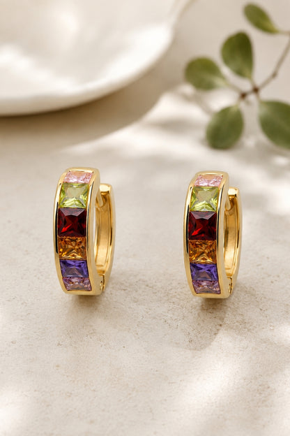 Prism Heart Earrings
