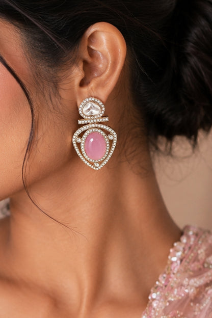 Meher Rose Crest Earrings