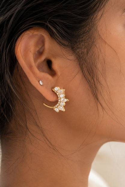 Starlight Petal Earrings