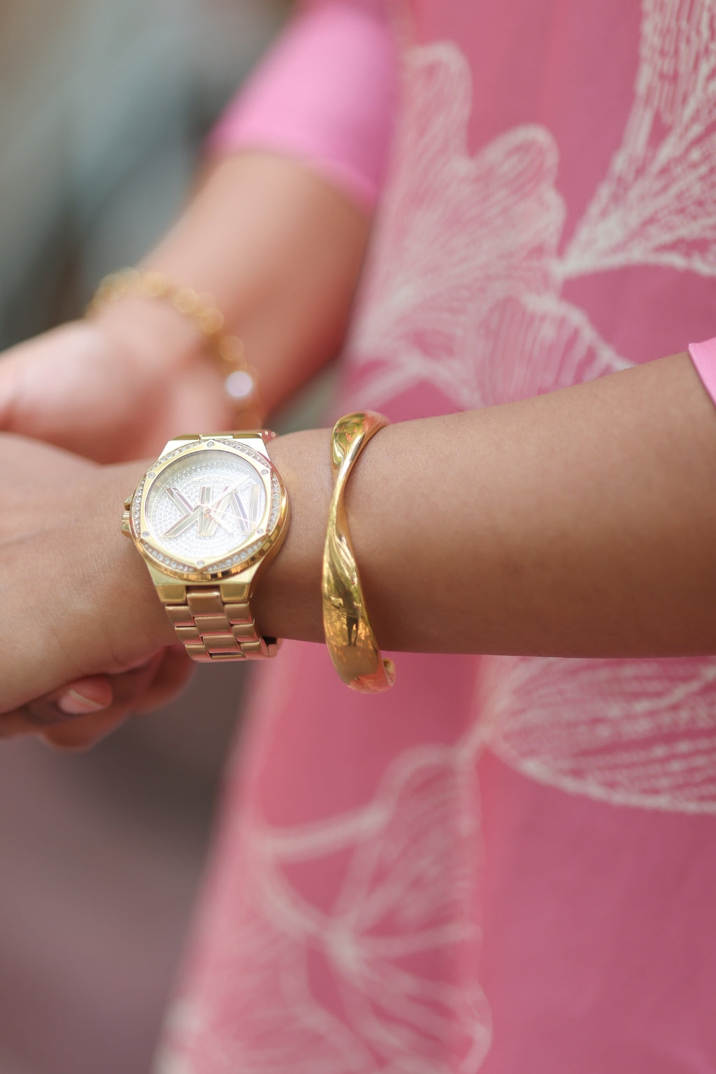 Sculptural Cuff Bracelet