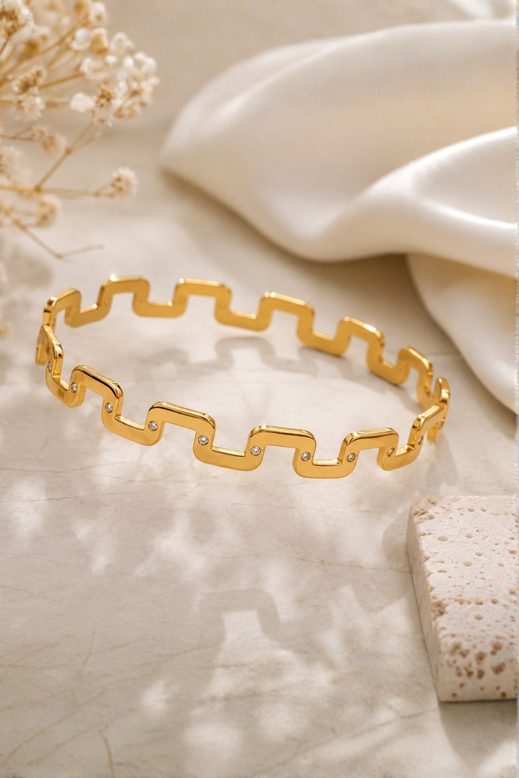 Modern Maze Bracelet