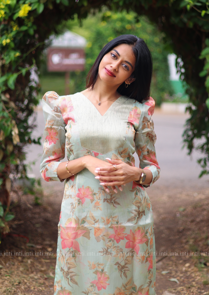 Pistachio Charm Kurti