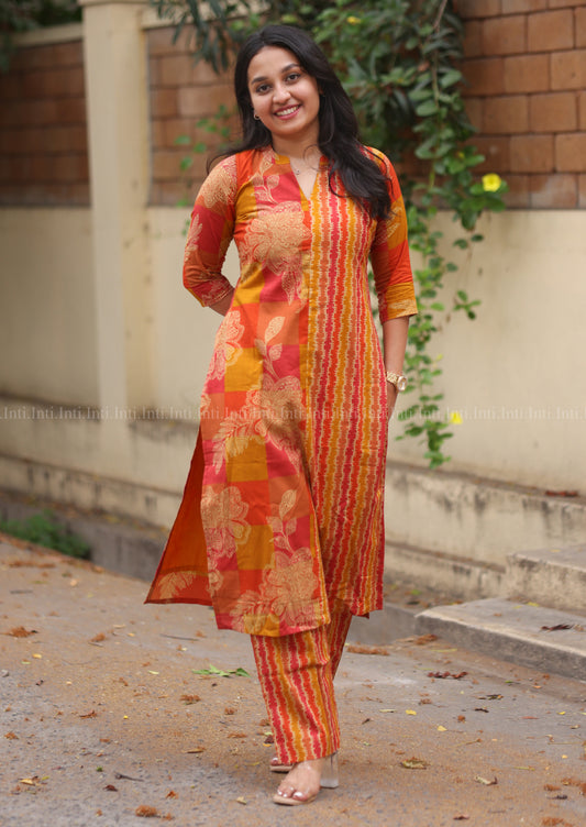 Amber Bloom Top & Pant Set
