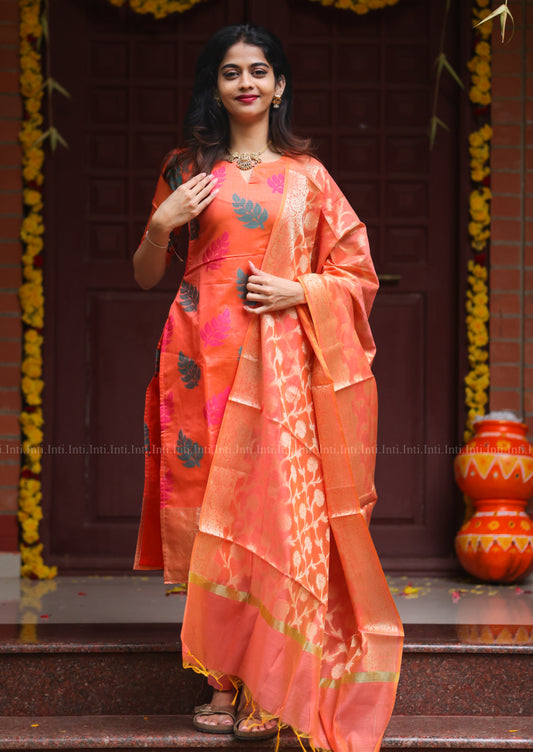 Amber Leaf Salwar Suit