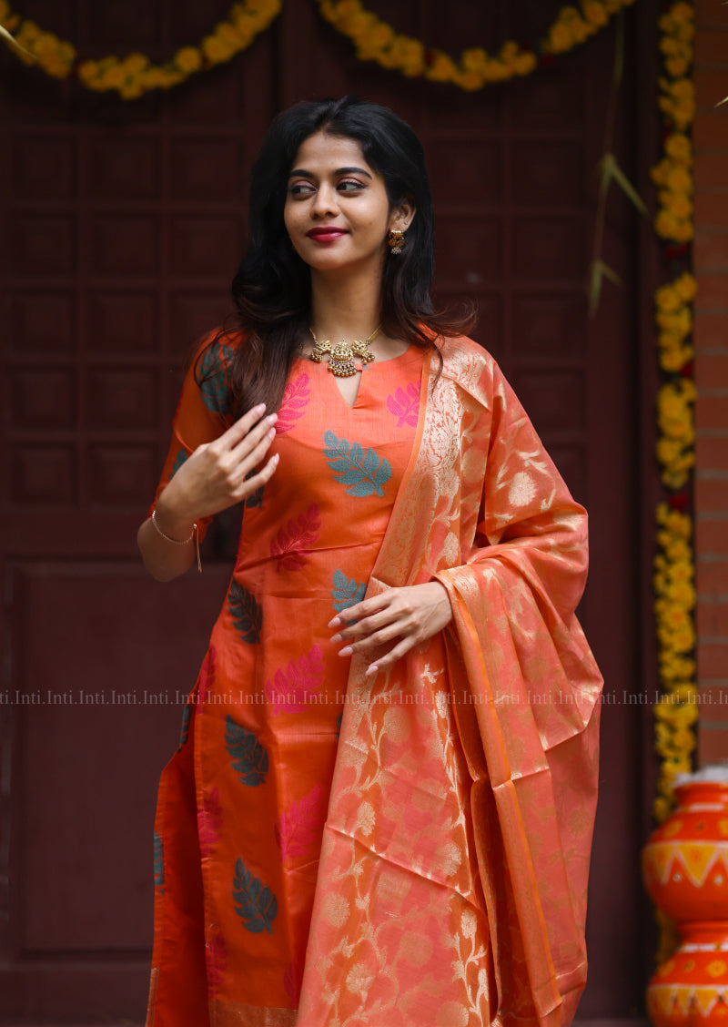 Amber Leaf Salwar Suit