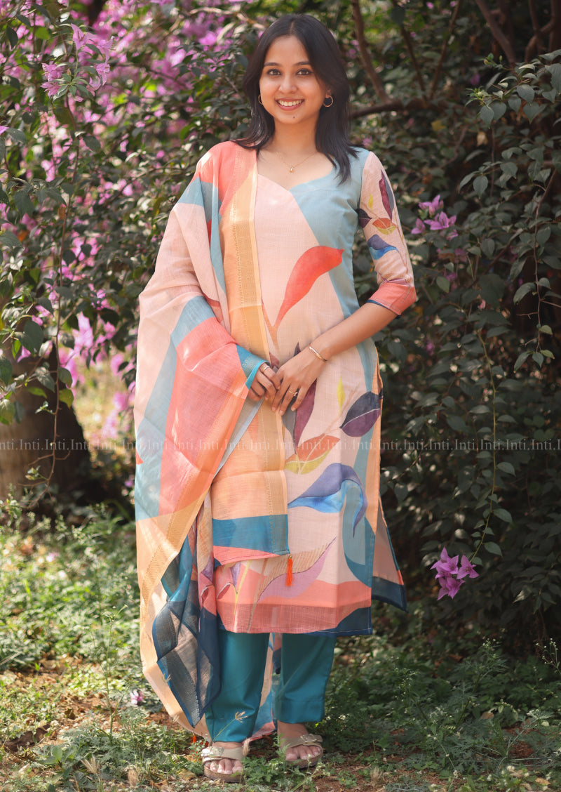 Artsy Pastel Salwar Suit