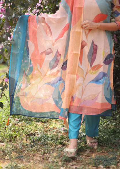 Artsy Pastel Salwar Suit