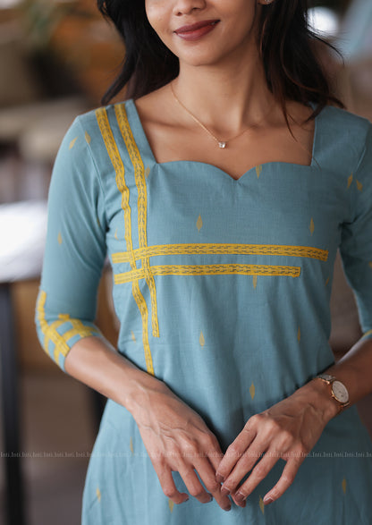 Astra Line Weave Top & Pant Set