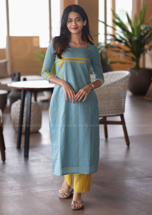 Astra Line Weave Top & Pant Set