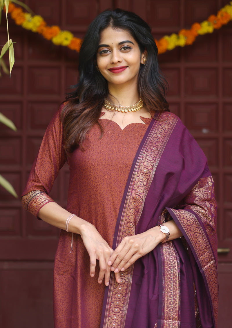 Autumn Muse Salwar Suit