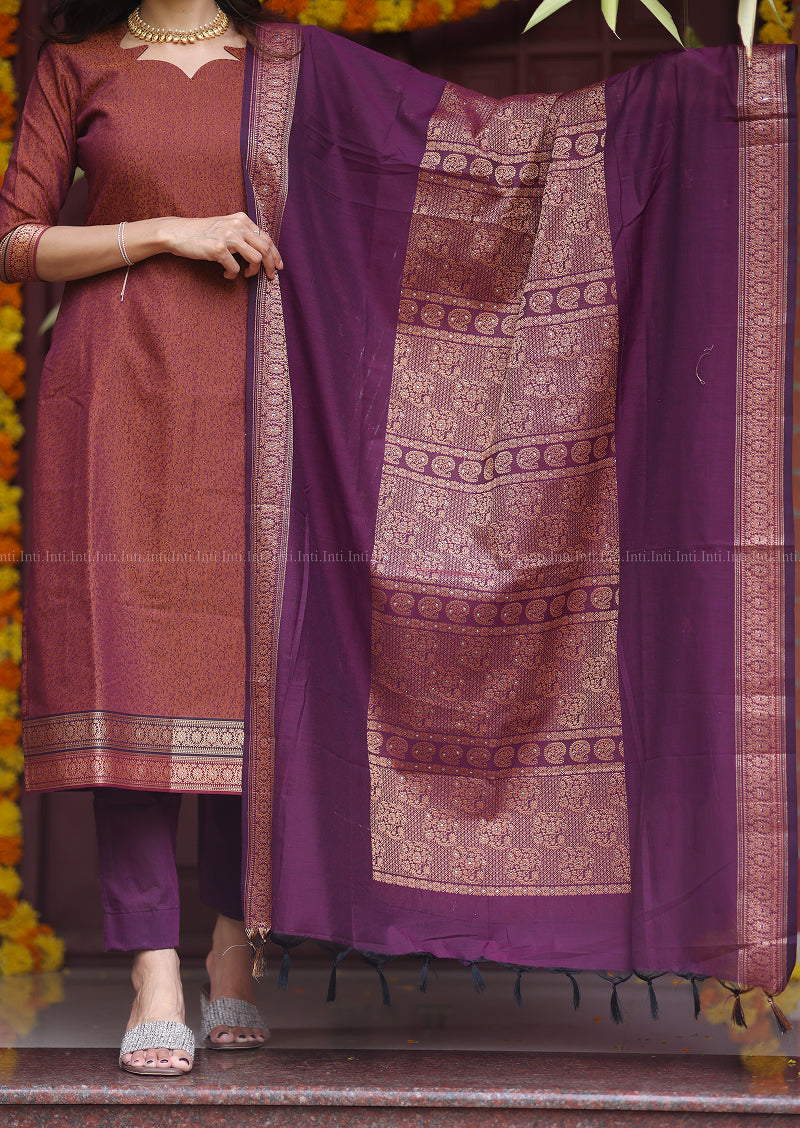 Autumn Muse Salwar Suit