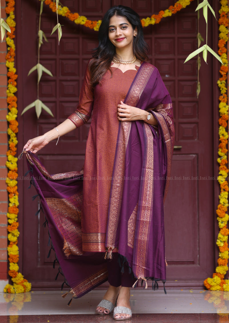 Autumn Muse Salwar Suit