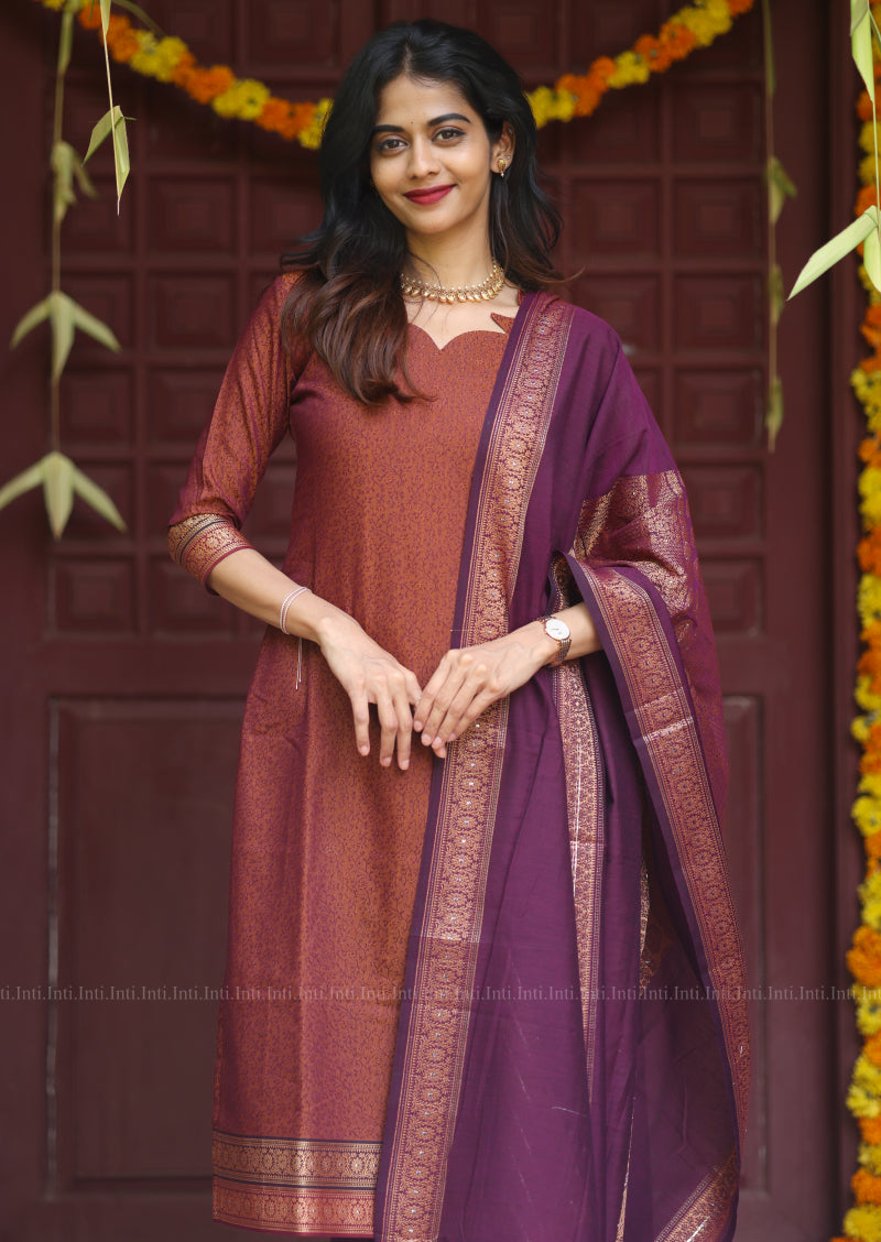 Autumn Muse Salwar Suit