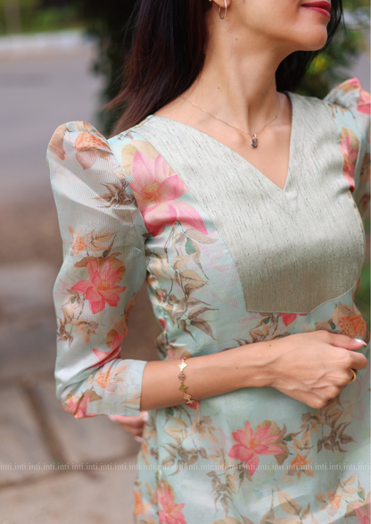 Pistachio Charm Kurti