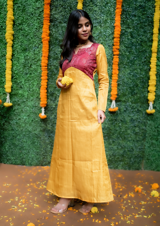 Butterscotch Bliss Aline Kurti