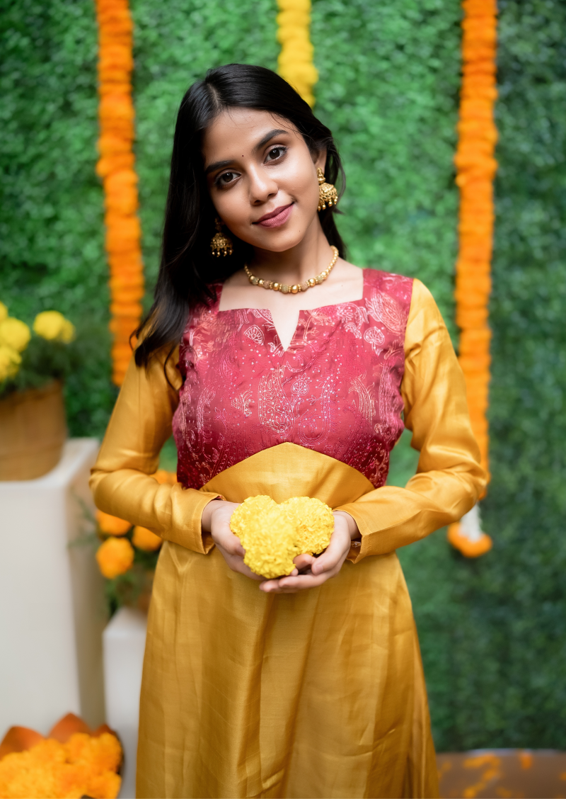 Butterscotch Bliss Aline Kurti