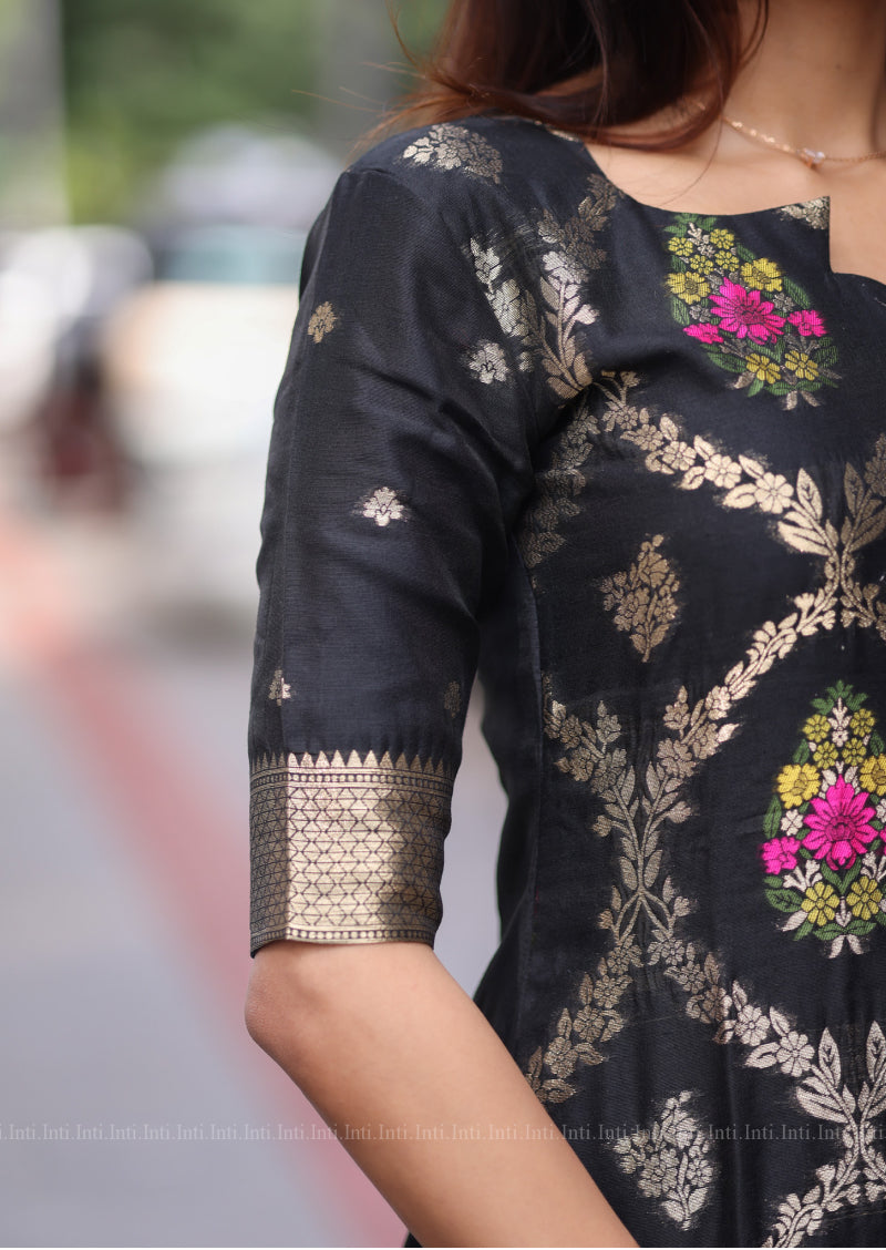 Black Aura Salwar Suit