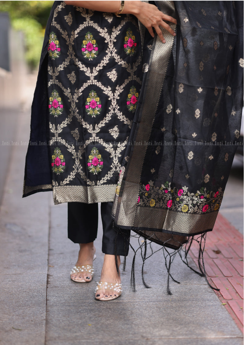Black Aura Salwar Suit