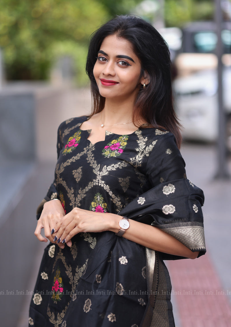 Black Aura Salwar Suit