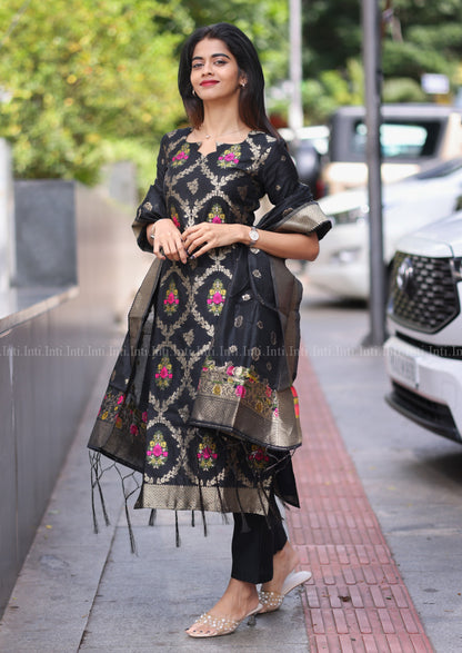 Black Aura Salwar Suit