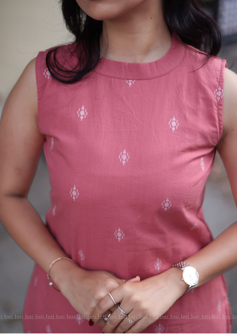 Blume Pink Top & Pant Set