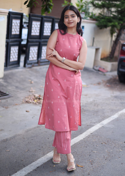 Blume Pink Top & Pant Set