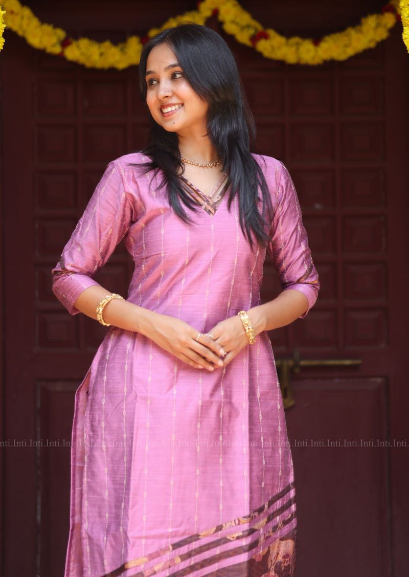 Blush Couture Top & Pant Set