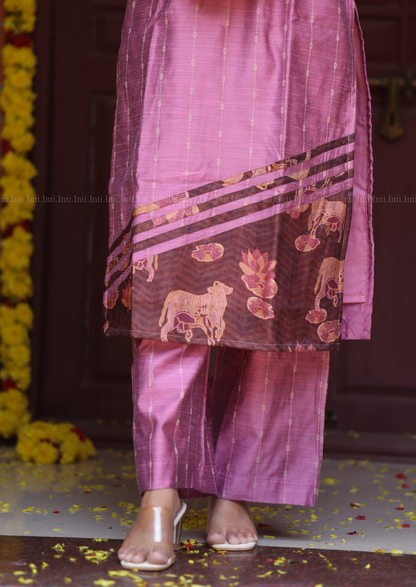 Blush Couture Top & Pant Set