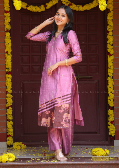 Blush Couture Top & Pant Set