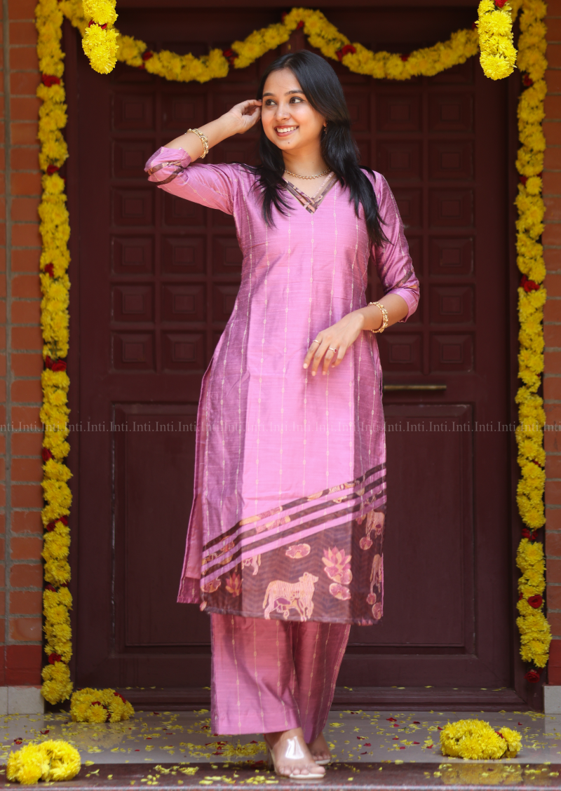 Blush Couture Top & Pant Set