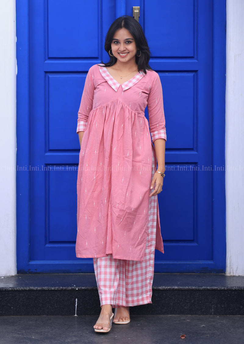 Blush Petal Top & Pant Set