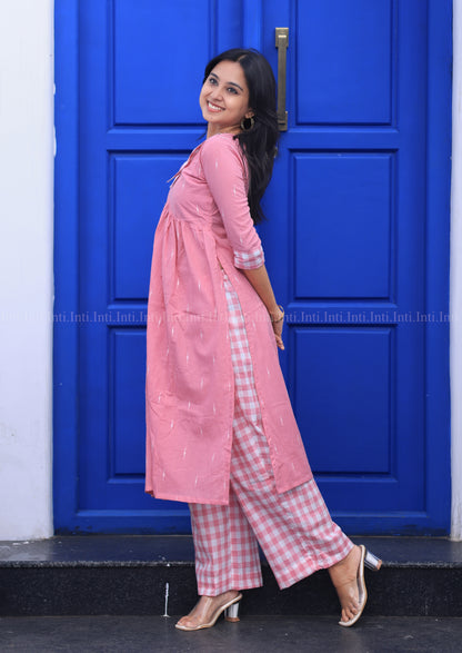 Blush Petal Top & Pant Set