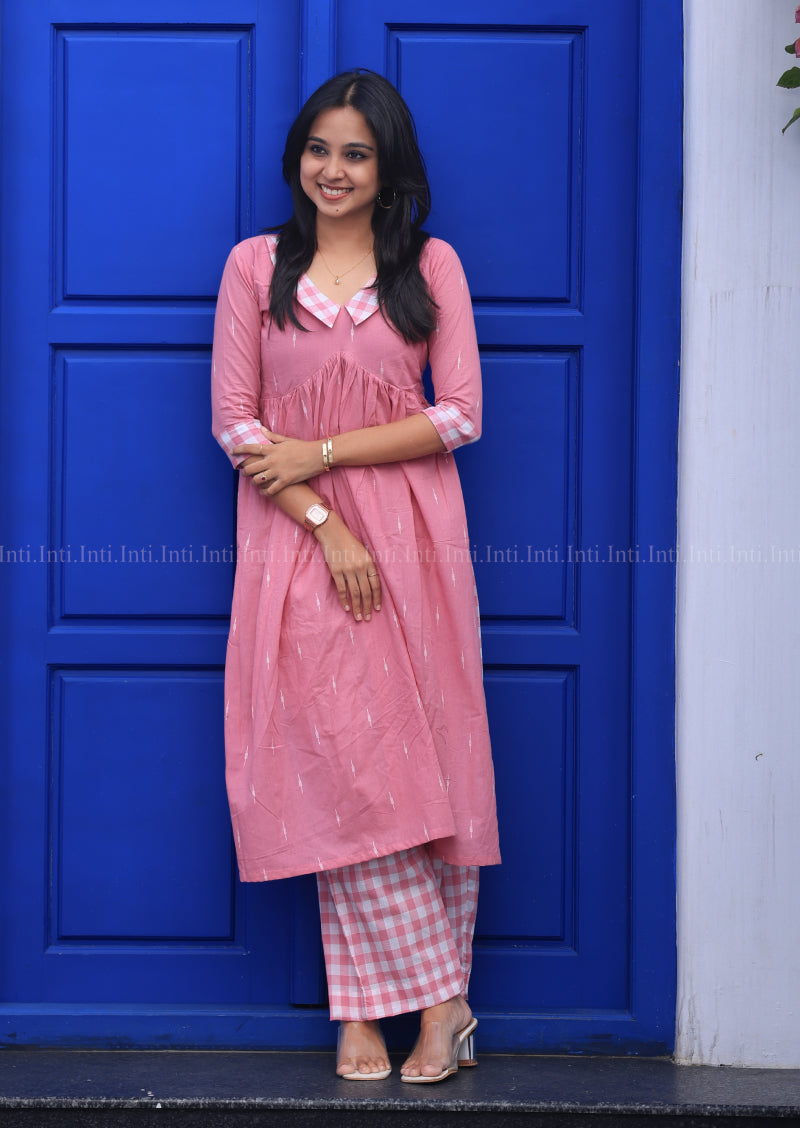 Blush Petal Top & Pant Set