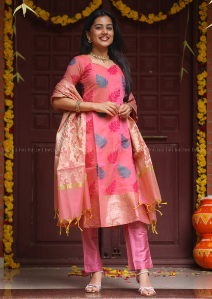 Blushing Leaf Salwar Suit