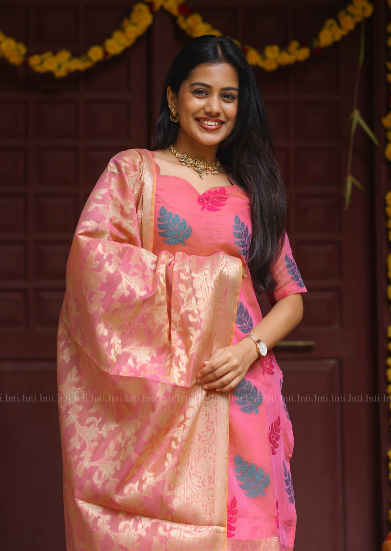 Blushing Leaf Salwar Suit