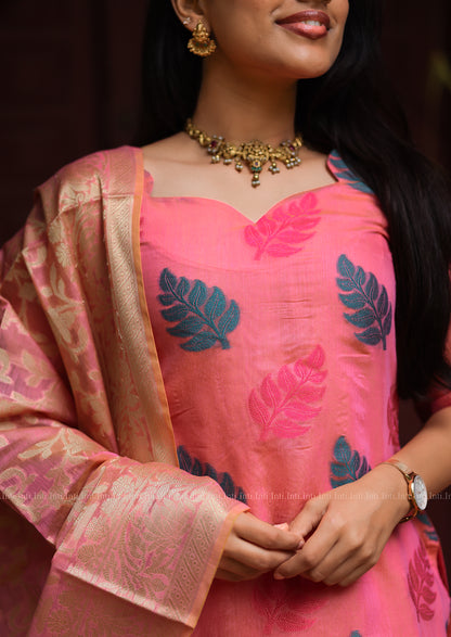 Blushing Leaf Salwar Suit