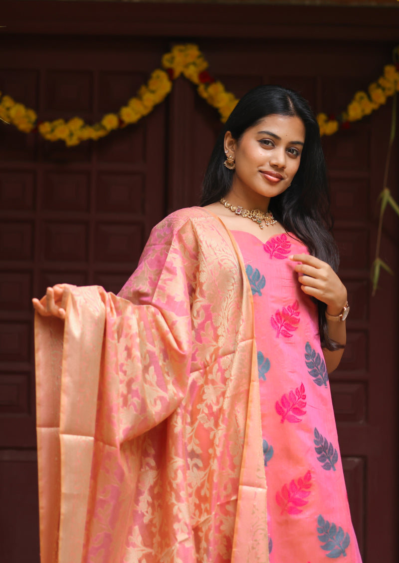 Blushing Leaf Salwar Suit