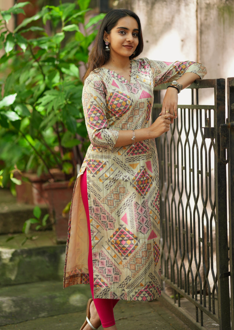 Boho Slit Kurti