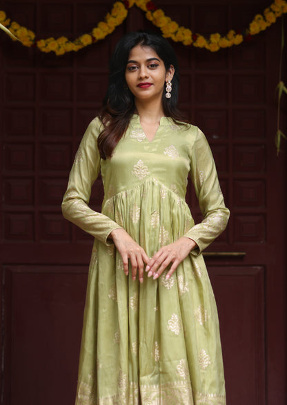 Botanic Leafstone Kurti