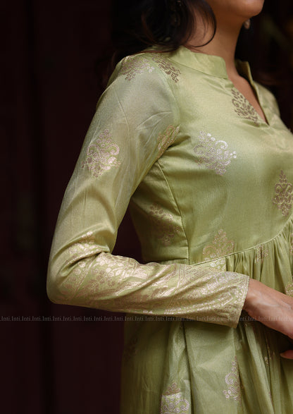 Botanic Leafstone Kurti