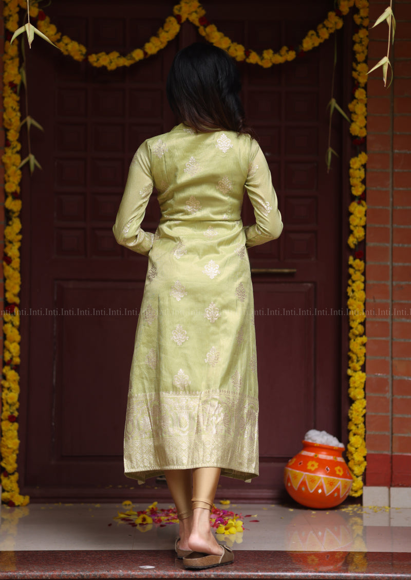 Botanic Leafstone Kurti