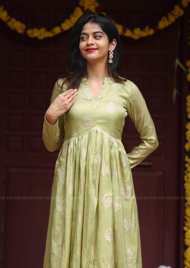 Botanic Leafstone Kurti