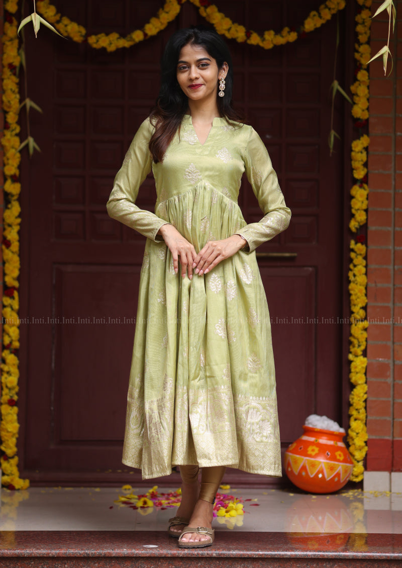 Botanic Leafstone Kurti
