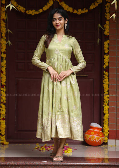 Botanic Leafstone Kurti