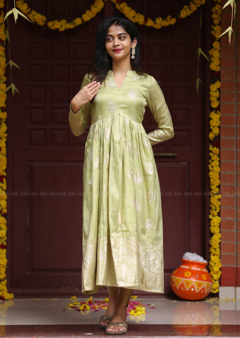 Botanic Leafstone Kurti