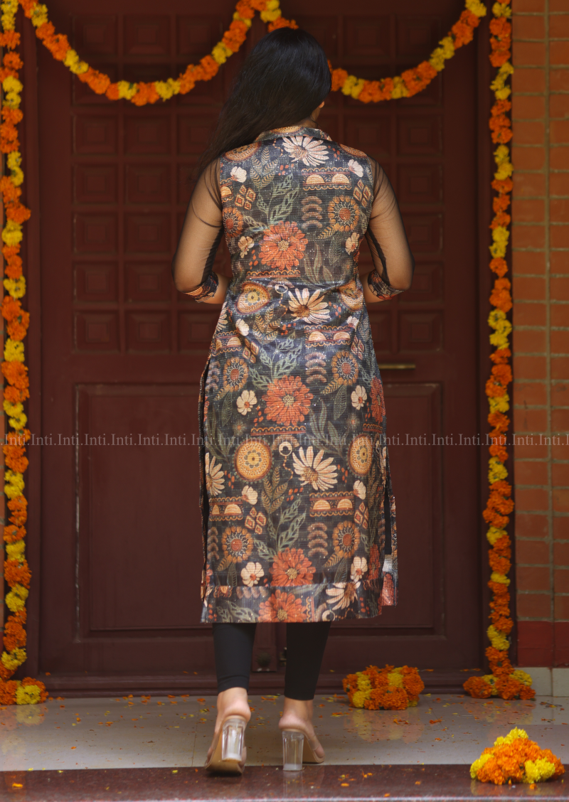 Botanica Noir Kurti