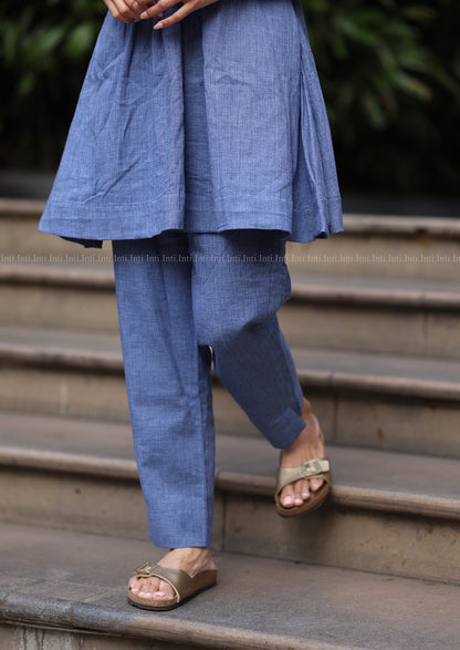 Breezy Blue Short Top & Pant