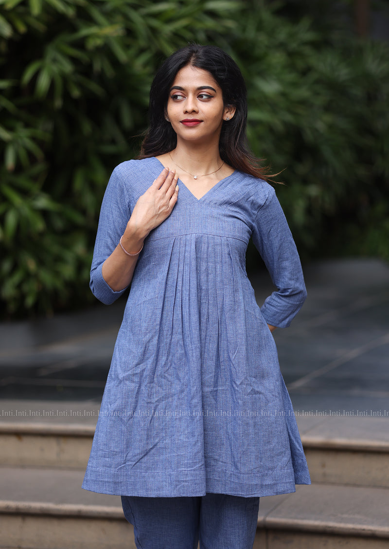 Breezy Blue Short Top & Pant