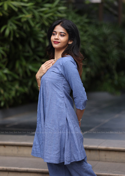 Breezy Blue Short Top & Pant