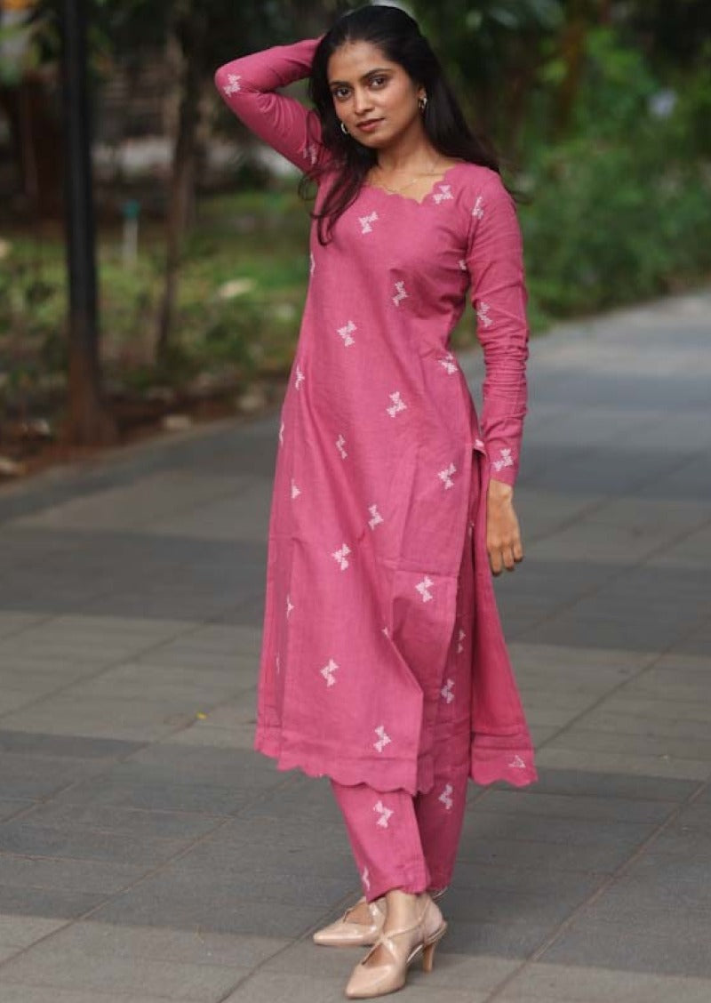 Camellia Allure Top & Pant Set